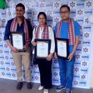 PG program batch toppers with certificate